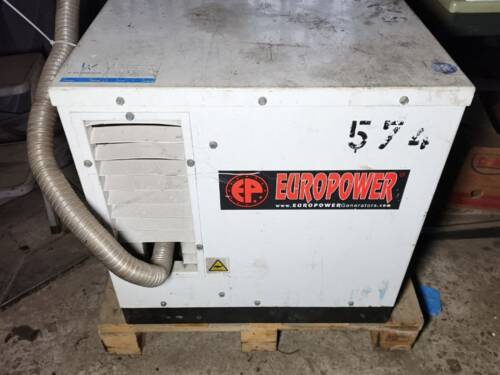 Вживаний Генератор дизельний. 5.5 кв. Однофазний. Europower EPS6000DE-5
