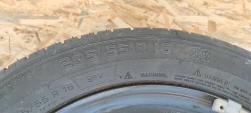 Диск колісний, запаска, повнорозмірний в зборі R16 1K0601027AK VAG Фольксваген Гольф