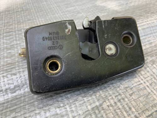 Замок правої бокової здвижної дверки VW T4 701843604D VAG Фольксваген Т4