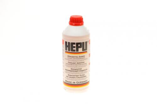 Концентрат HEPU Антифриз (красный) G12 (1,5 л) (1:1=-37°C)