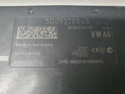 Блок комфорту VW 5Q0937084S VAG Фольксваген-3