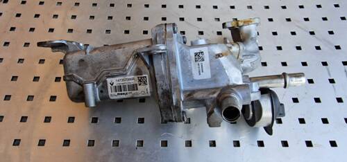 Теплообменник системы ЭГР, EGR, радиатор, охладитель ЭГР 1.6 dсi 2014+ битурбо 147357086R, 147355224R Рено Трафик 3, Опель Виваро, Фиат Таленто, Ниссан NV 300