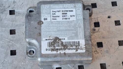 Блок управления подушками безопасности, AIR BAG 2.2HDI 2006-2014 01370978080 Фиат Дукато, Пежо Боксер, Ситроен Джампер 3