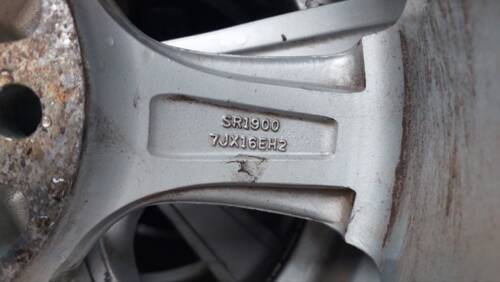 Диски колісні легкосплавні, комплект 4шт  stilauto  sr1900  r16 7j 5х108  ET42  ЦО 17.0 Volvo V40-6