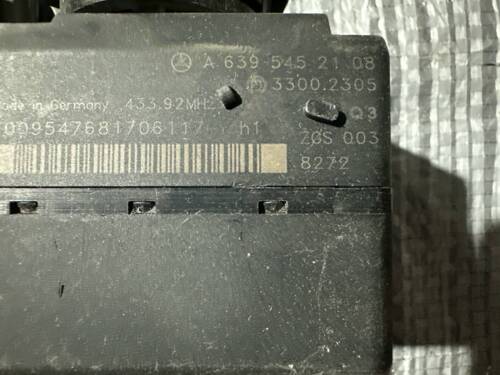 Блок керування двигуном, мотором комплект 2003-2010 2.2CDI OM646 A6395452108, A6461507272 639 Мерседес Віто-2